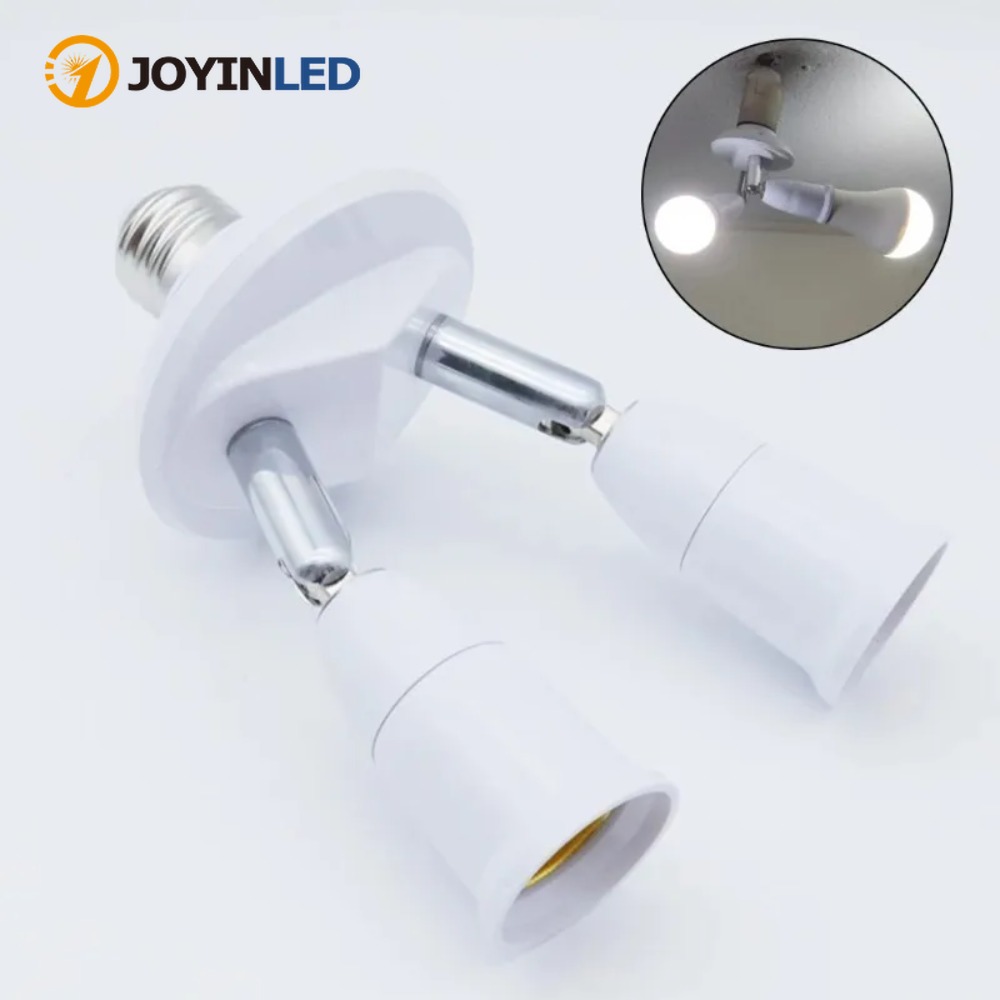 Outdoor Lighting Warehouse - JOYINLED E27 Splitter Lamp Bulb Socket