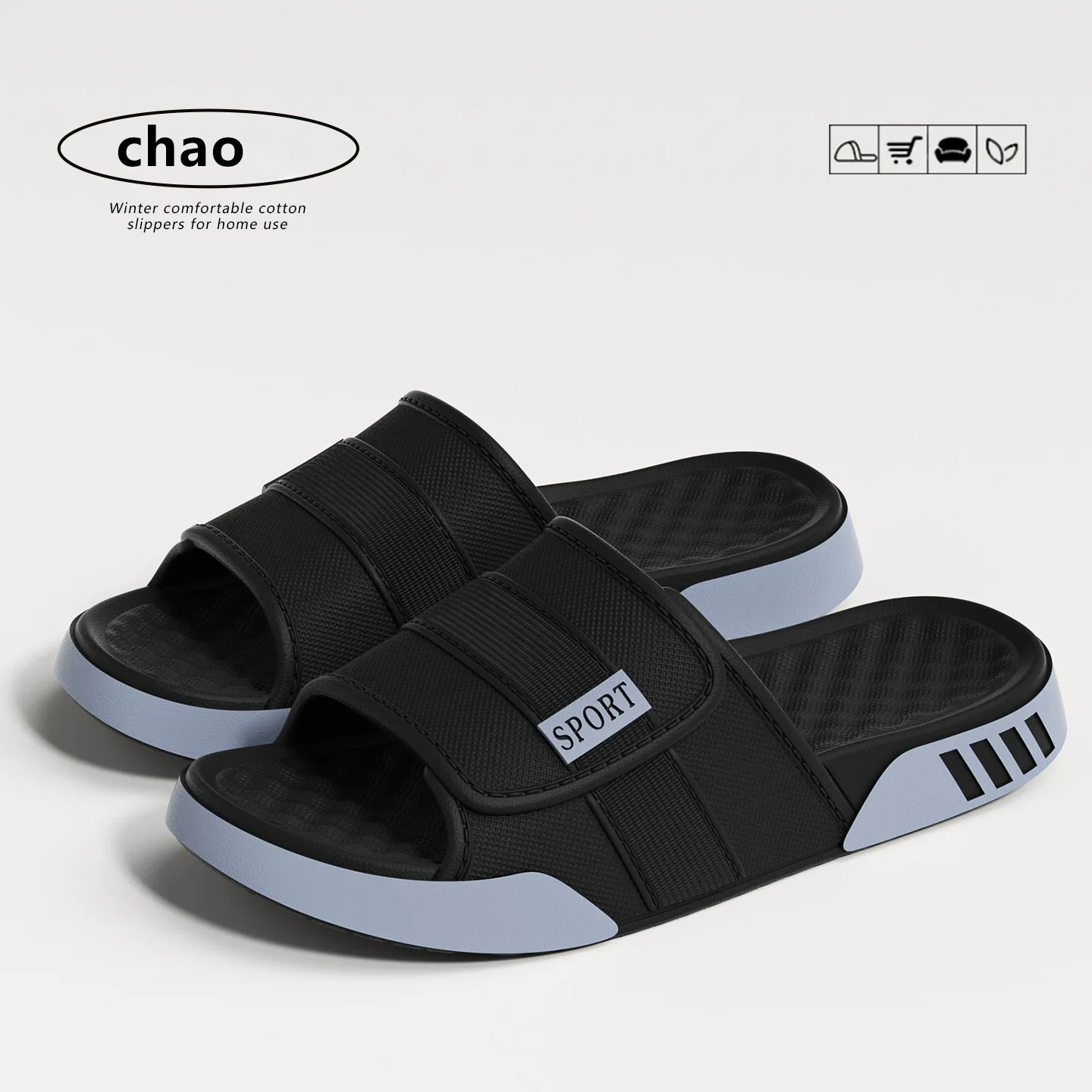 Outdoor Lighting For Your Home - EVA Men's Slip-On Shoes Comfortable Home
