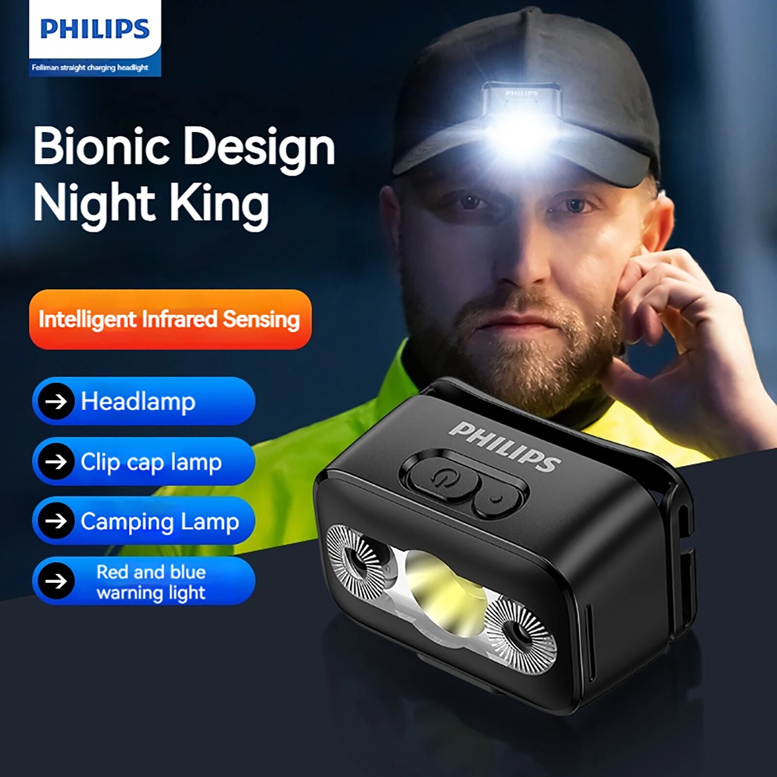 Outdoor Lighting Philips - Philips Led Đèn Pha cảm biến