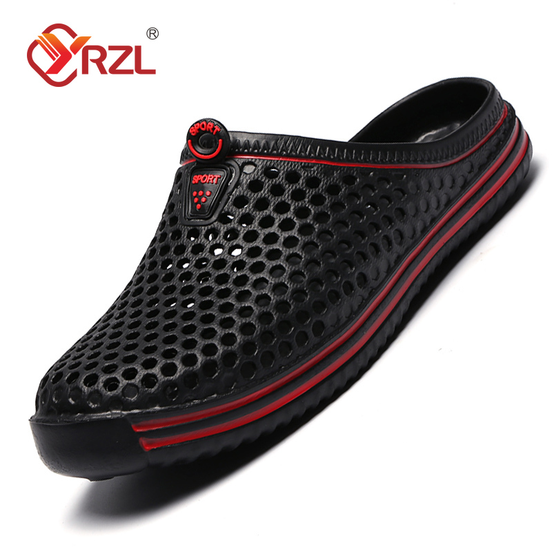 Outdoor Lighting For Home - YRZL Summer Men Sandals Light EVA