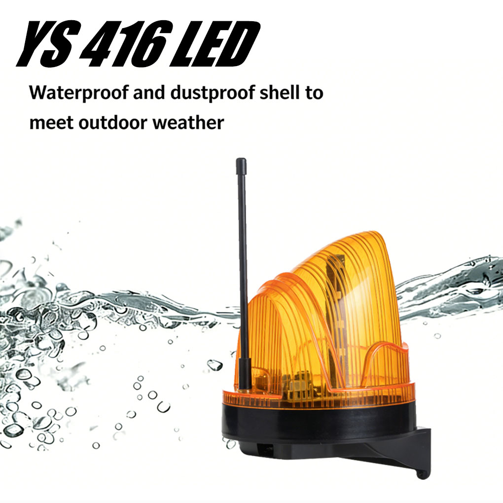 Outdoor Lighting Sconce - Universal 12V/220V LED Strobe Warning Light