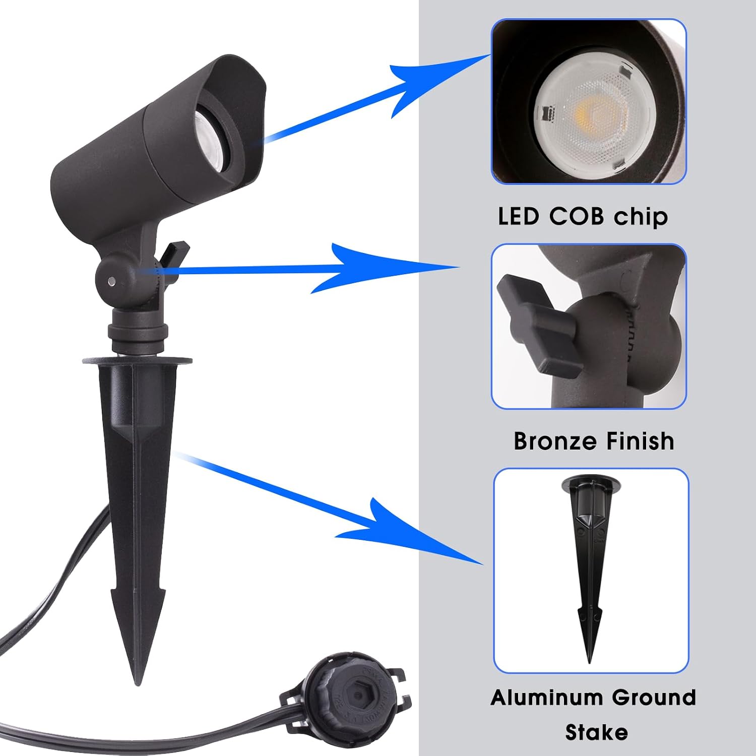 Low Voltage 12V LED Landscape  - đánh giá và giá Outdoor Lighting Voltage