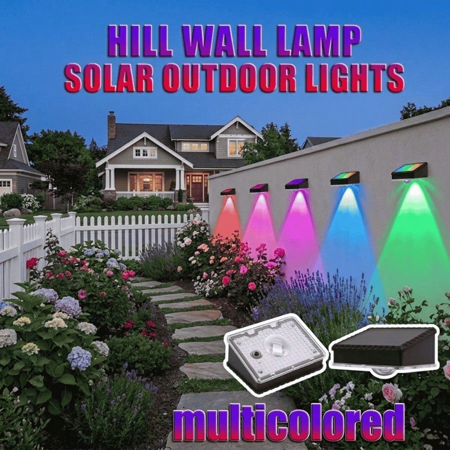 4 Pack Solar Fence Lights Outd - đánh giá và giá Color Changing Outdoor