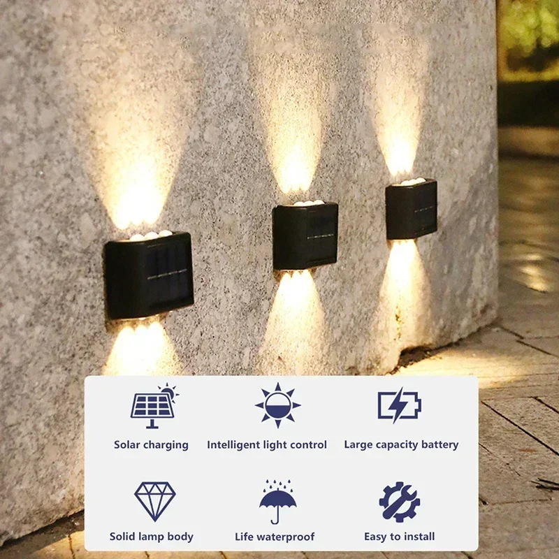 LED Solar Light Outdoor Waterp - đánh giá và giá Outdoor Lighting Sconce