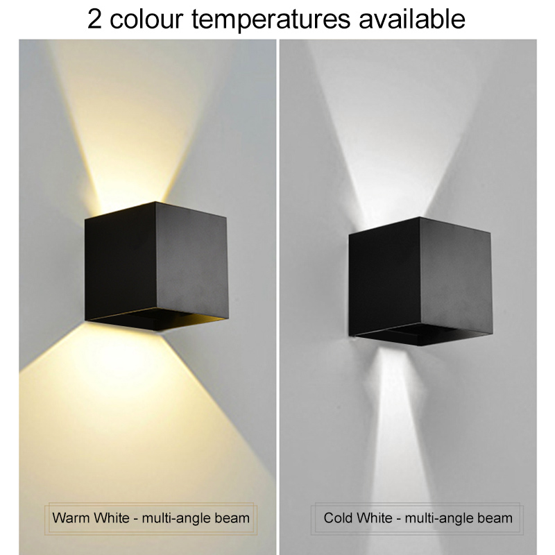LED Wall Lamps 7W Cold White W - đánh giá và giá Outdoor Lighting Lux