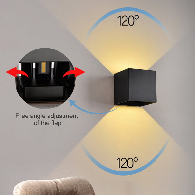 LED Wall Lamps 7W Cold White W - đánh giá và giá Outdoor Lighting Lux
