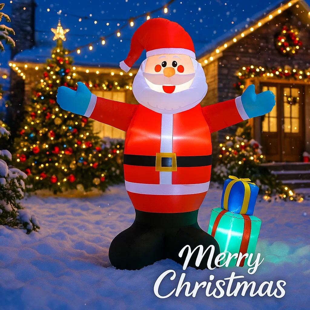 5 Feet Tall Christmas Inflatab - đánh giá và giá Xmas Outdoor Lighting Decorations