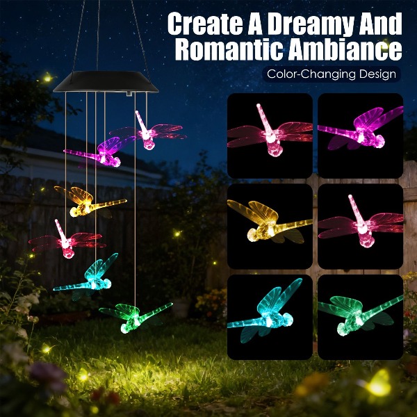 Outdoor Hanging Dragonfly Sola - đánh giá và giá Color Changing Outdoor