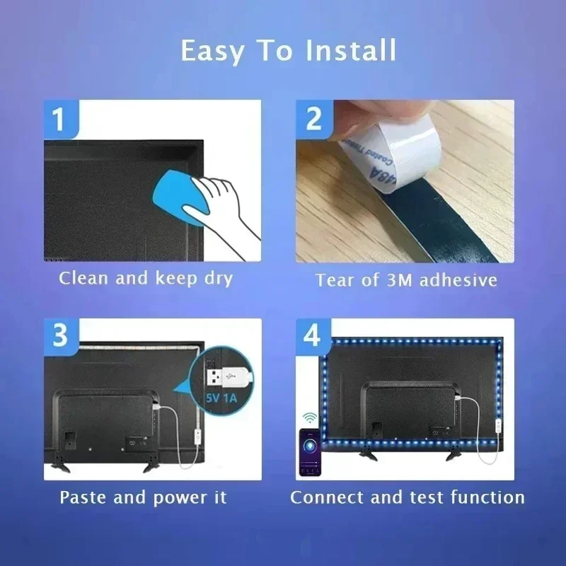 1-30m Bluetooth App RGB 5050 L - đánh giá và giá Outdoor Lighting Restaurant