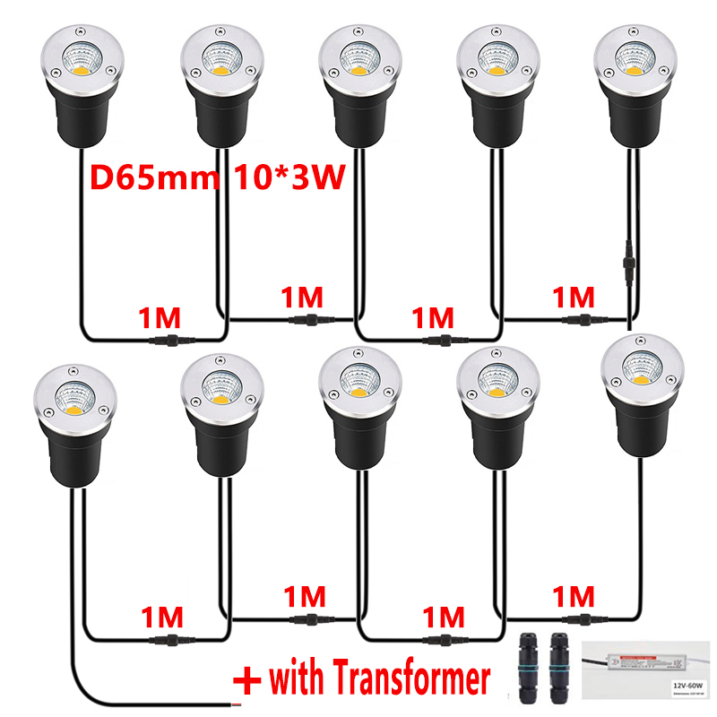 IP67 Waterproof LED Buried Lig - đánh giá và giá Outdoor Lighting Voltage