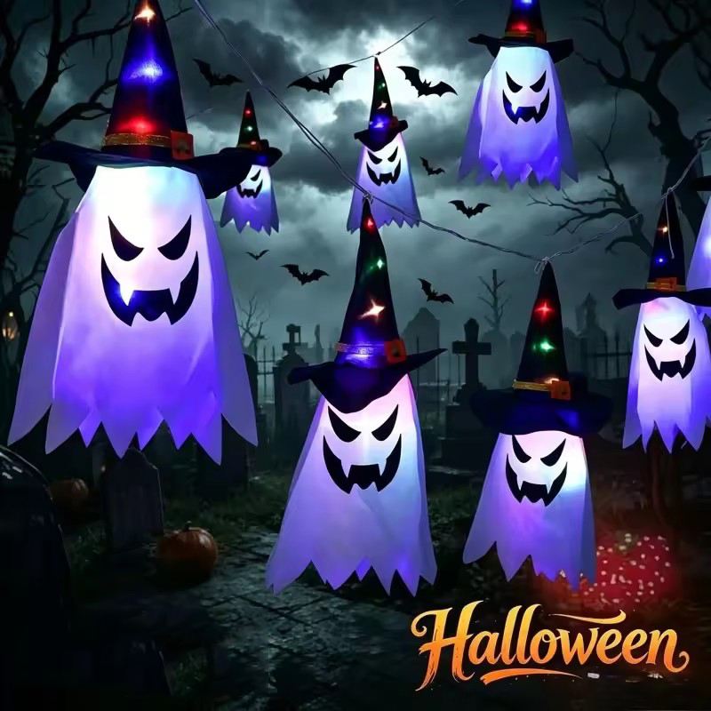Halloween Glowing Witch Hat La - đánh giá và giá Outdoor Lighting Ideas For Party