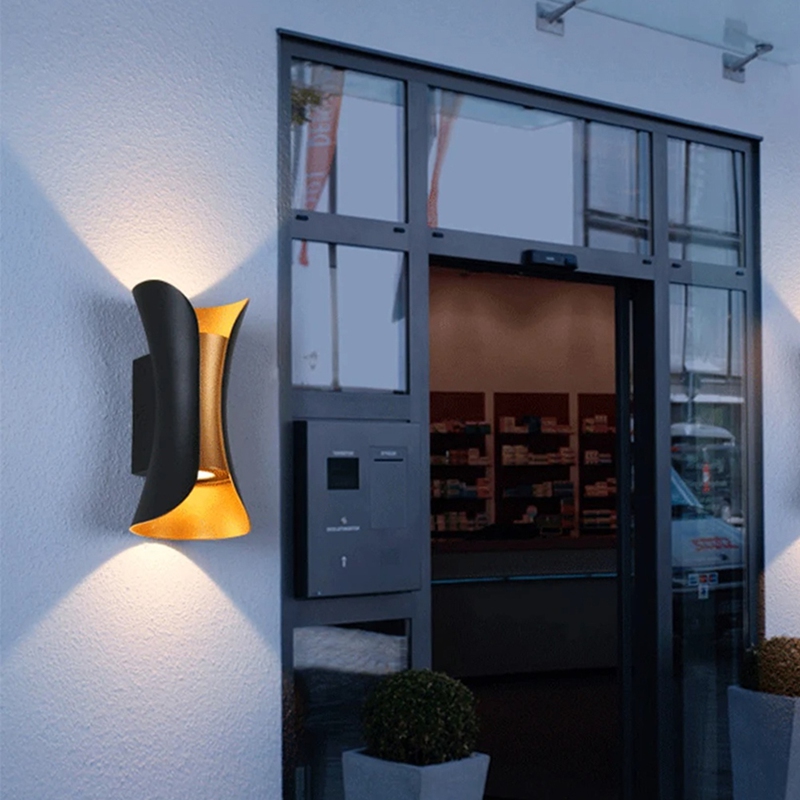 LED Wall Lamp 10W Aluminum IP6 - đánh giá và giá Outdoor Lighting Sconce