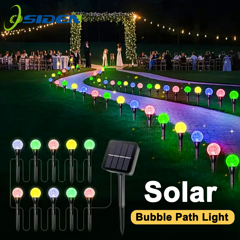 30 LED Solar Bubble Ball Strin - đánh giá và giá Outdoor Lighting Driveway