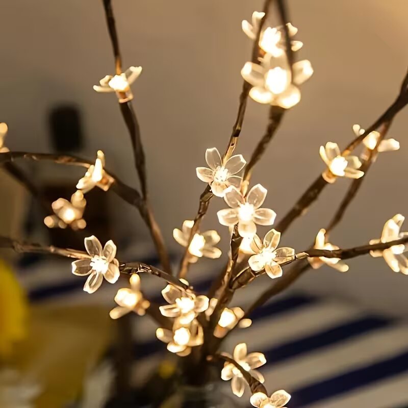 1/2PC 20LED Cherry Blossom Tre - đánh giá và giá Outdoor Lighting For Home