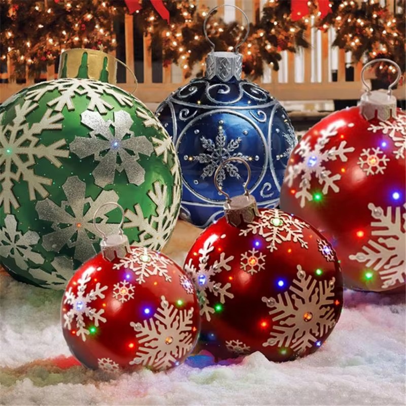 60cm Outdoor Christmas Inflata - đánh giá và giá Xmas Outdoor Lighting Decorations