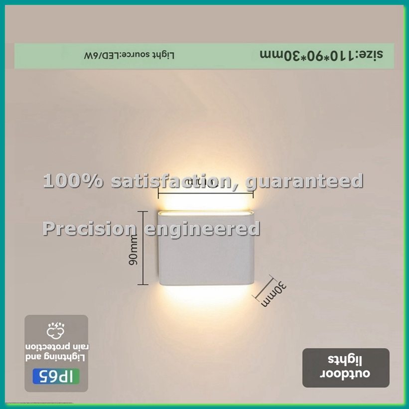 LED Wall Sconce Waterproof Out - đánh giá và giá Outdoor Lighting Sconce