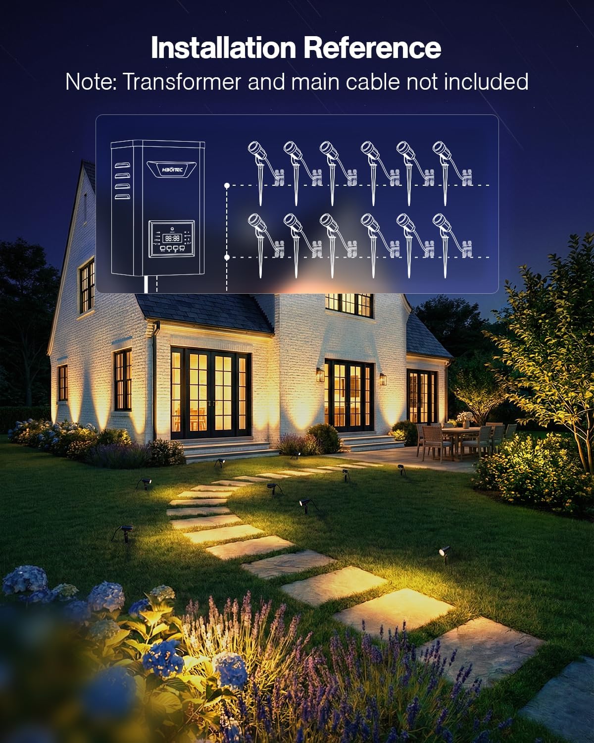 Twelve Pack Low Voltage Landsc - đánh giá và giá Outdoor Lighting Voltage